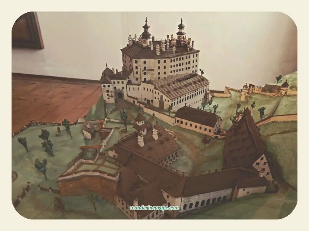 Diorama of the Ambras Castle, Innsbruck, Austria