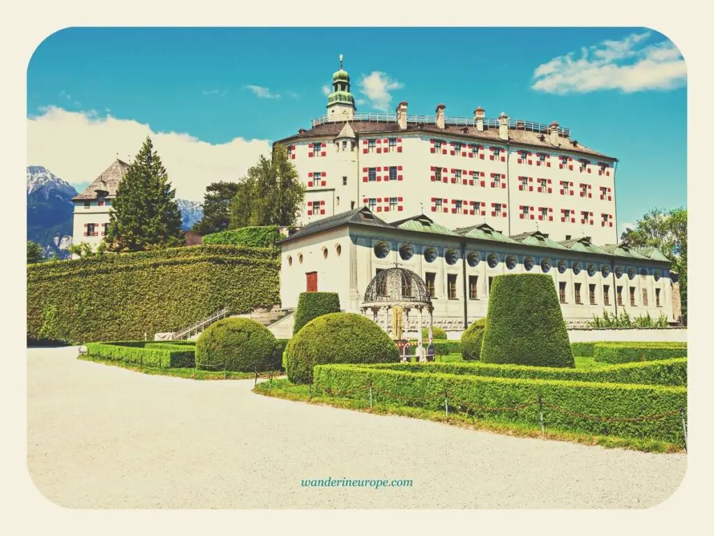 Ambras Castle, Destination 7 of the 2-day trip to Innsbruck, Austria
