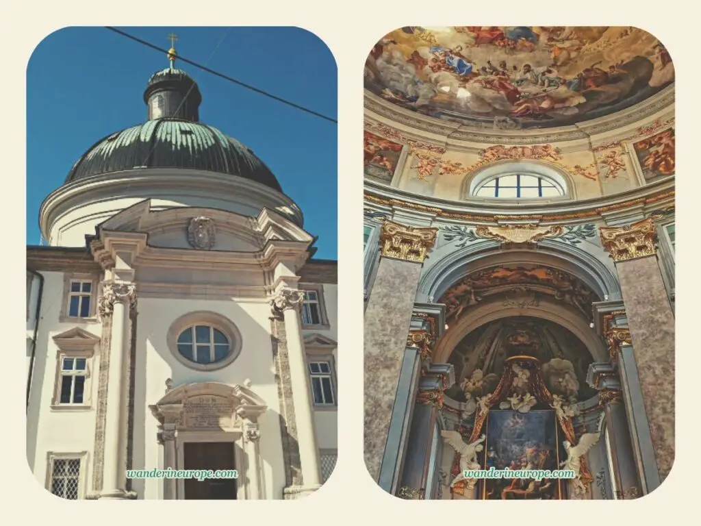 Cajetan Church, Free Things to Do in Salzburg, Austria