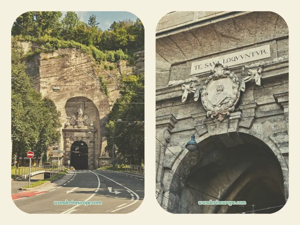 Siegmundstor, Landmarks and Sights in Salzburg, Austria