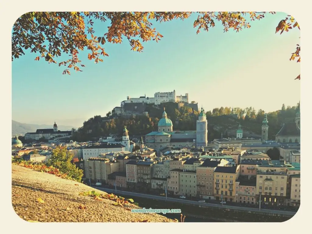 View from Hettwer Bastion, Free Things to Do in Salzburg, Austria
