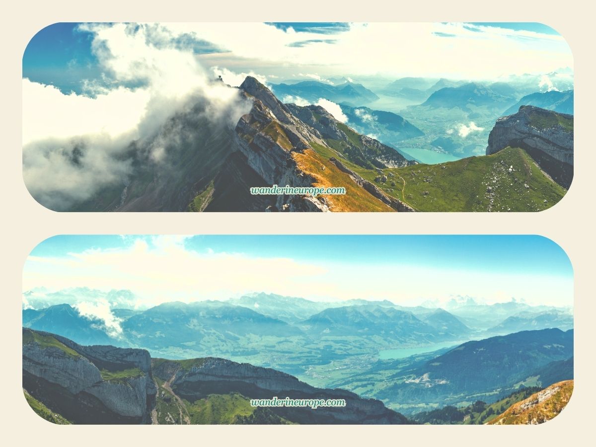 360-degree view on top of Mount Pilatus (part 1 and 2) - a day trip from Lucerne, Switzerland