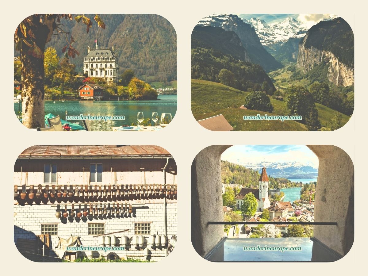 Alpine villages, castles, and little gems in the Jungfrau Region, Switzerland