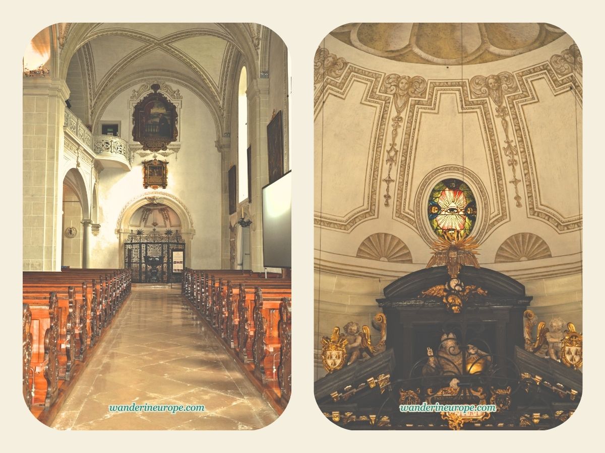 Church of St. Leodegar's elaboration in Lucerne, Switzerland