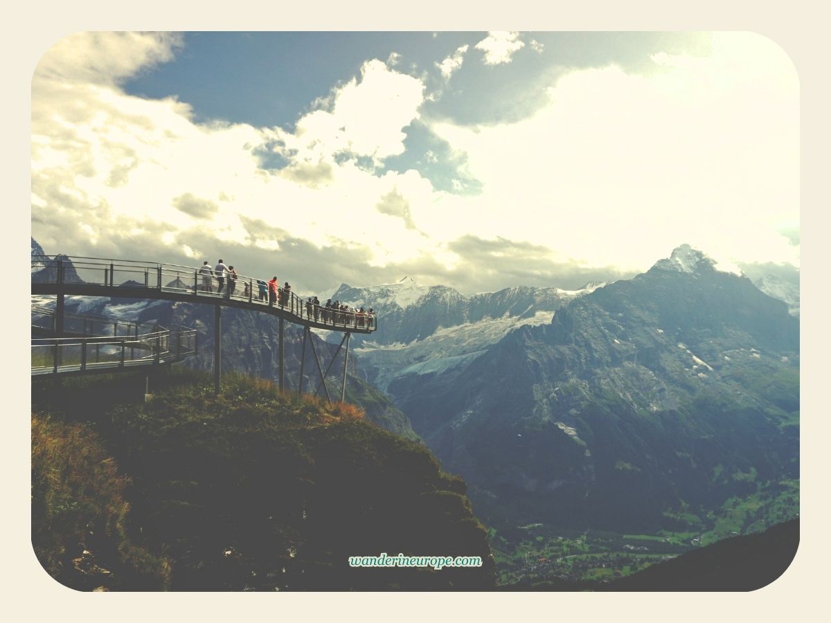 Day 2 Destination 1 – First Cliff Walk in Grindelwald, Jungfrau Region, Switzerland
