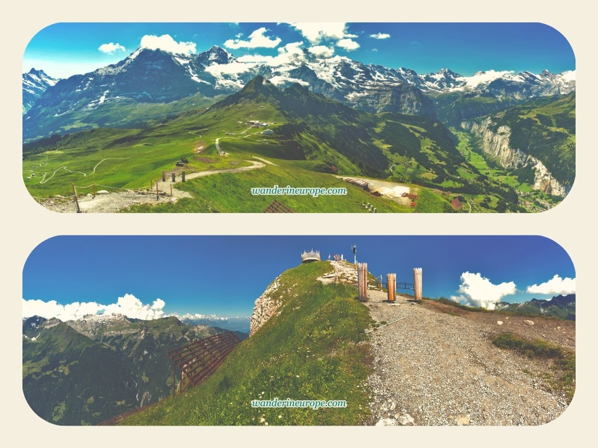 Day 2 Destination 3 – Panorama of the Jungfrau Region in Männlichen from Grindelwald, Jungfrau Region, Switzerland