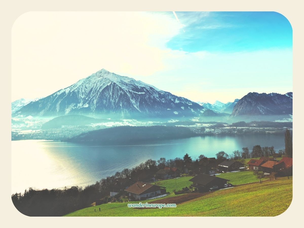 Day 3 Jungfrau Region Trip from Interlaken – Lake Thun, Switzerland