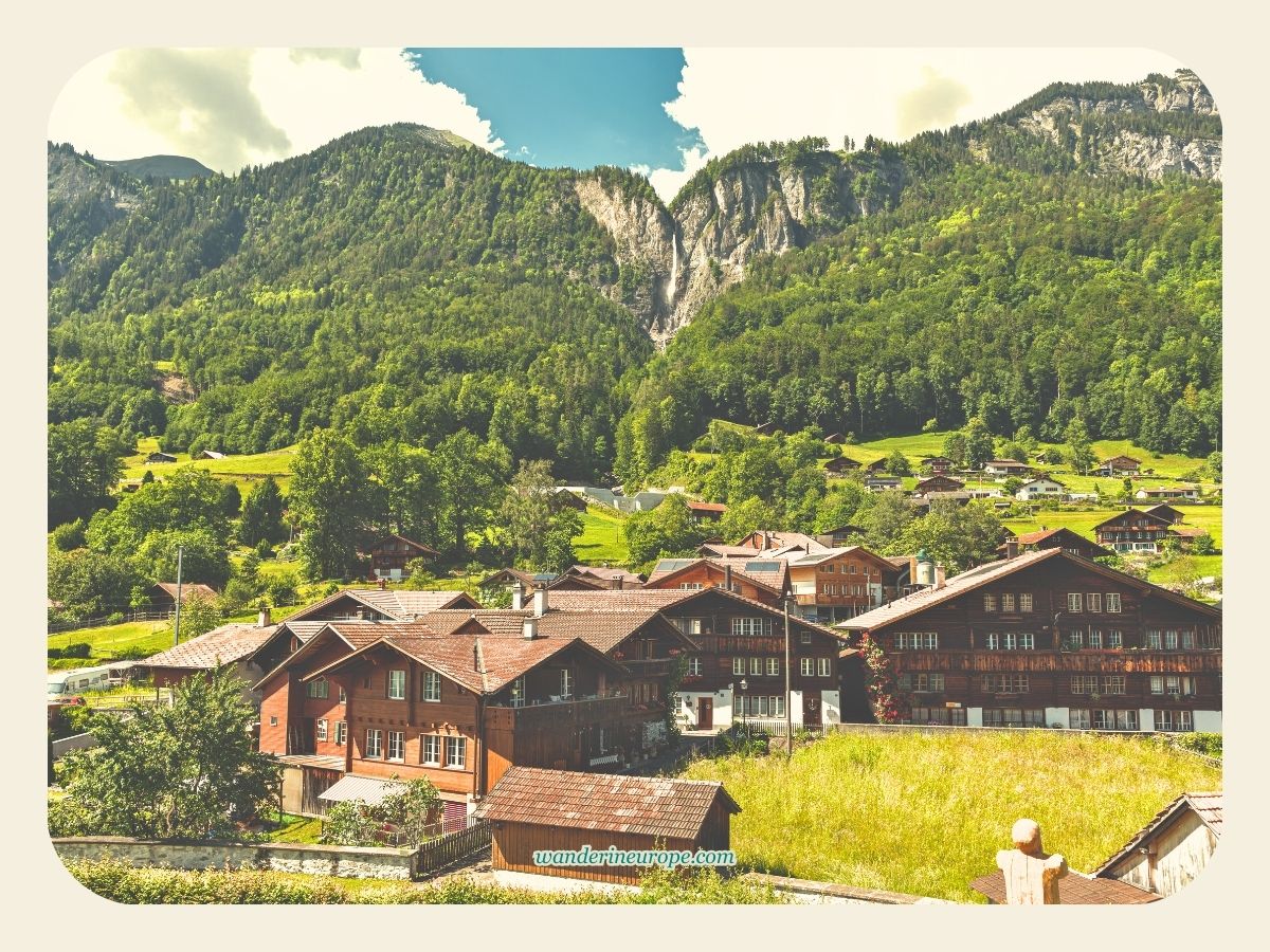Day 4, Destination 3 – The beautiful village of Brienz, Jungfrau Region, Switzerland