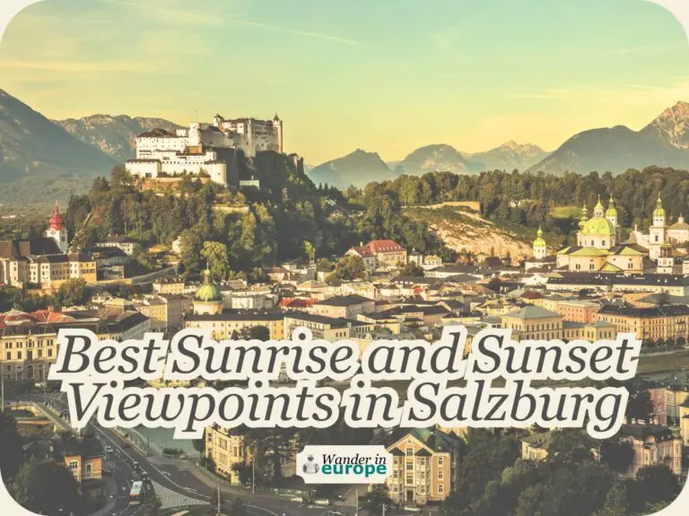 5 Spots In Salzburg to See Sunset or Sunrise (With a Map)