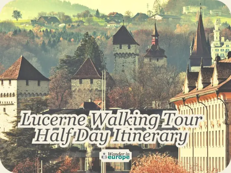 Walking Tour In Old Town Lucerne (Half Day Itinerary)