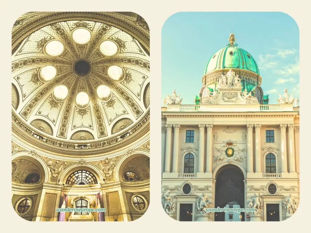 Hofburg’s stunning architecture, Vienna, Austria