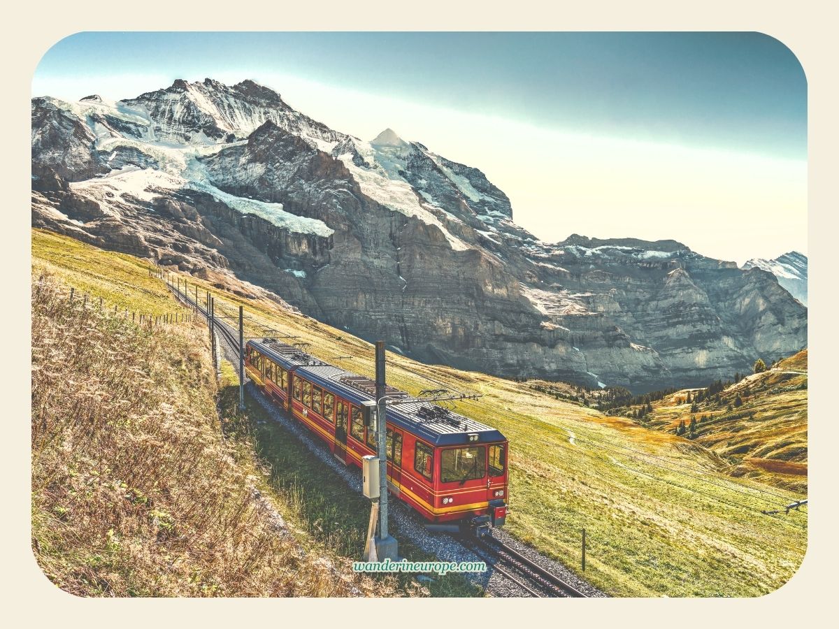 Jungfrau Railway in Jungfrau Region, Switzerland