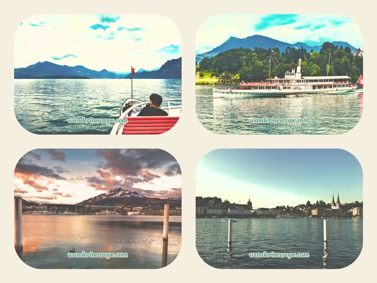 Lake Lucerne, 8th destination for 1 day itinerary Lucerne, Switzerland