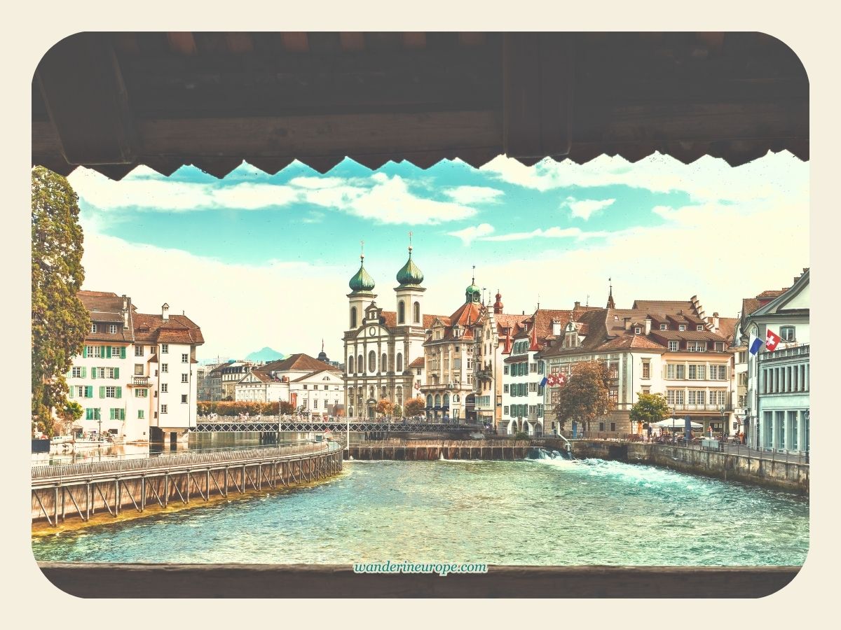 The beautiful city of Lucerne, Day 3 of Switzerland Itinerary