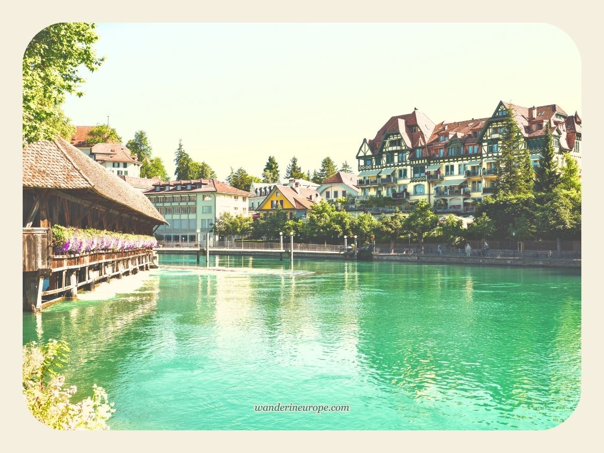 The charming streets of Thun, Day 3 Switzerland Itinerary