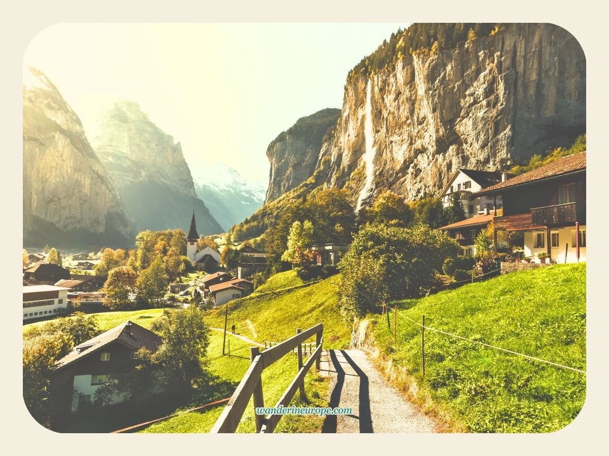 The heaven on earth Lauterbrunnen Valley, Day 4 Switzerland Itinerary