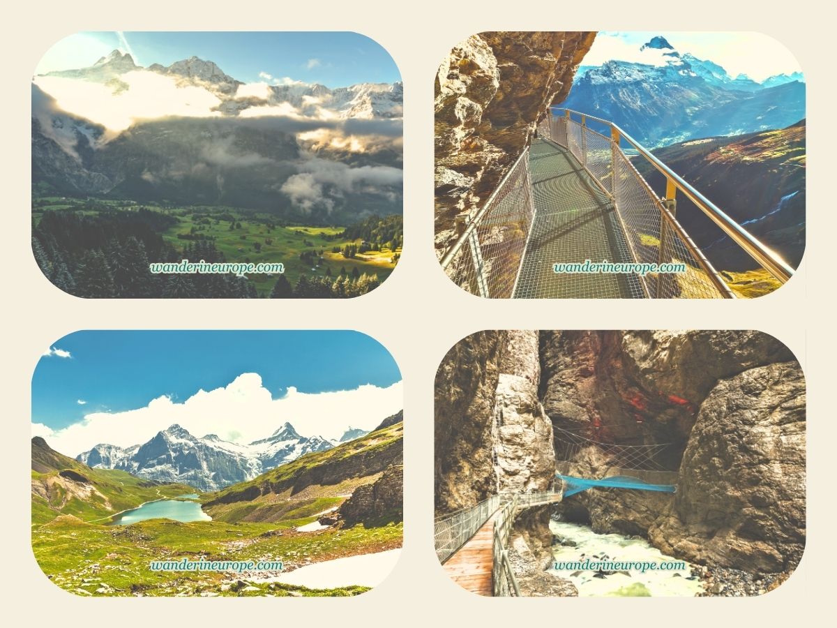 Tourist attractions in Grindelwald, Switzerland