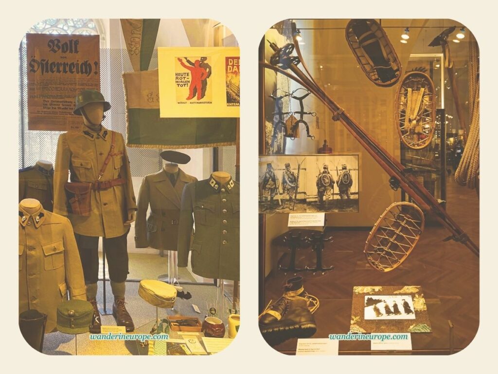 A glimpse to the Austrian Military in the 20th century, Museum of Military History, Vienna, Austria