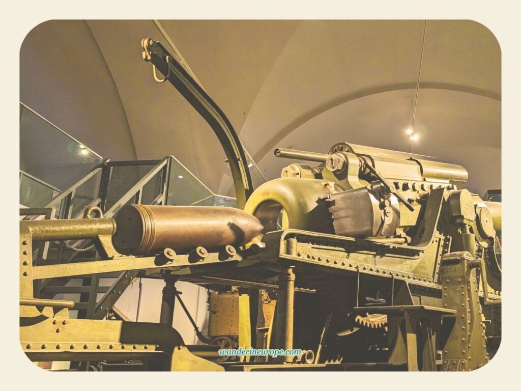 Missle loader, Museum of Military History, Vienna, Austria