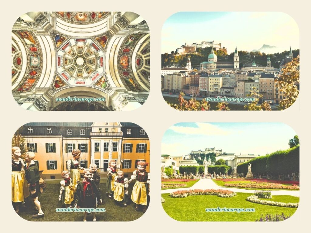 Salzburg, the best city to visit on a day trip from Vienna, Austria
