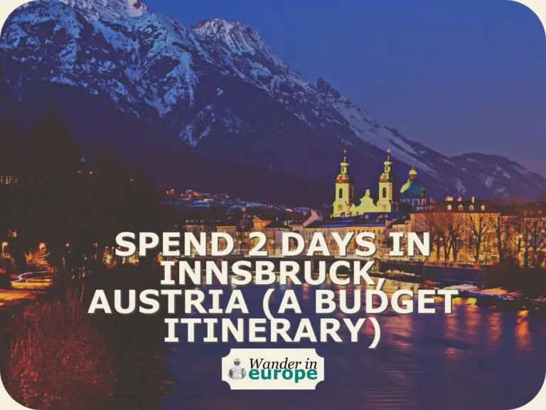 Featured Image Spend 2 Days In Innsbruck Austria A Budget Itinerary 768x576 