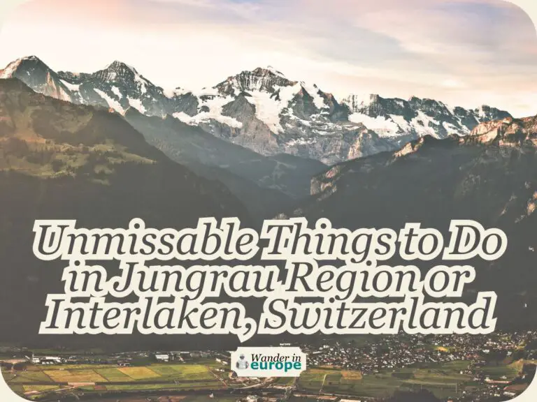 10 Unmissable Things To Do In Interlaken Jungfrau Region