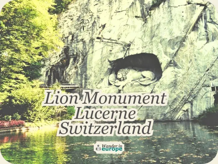 Lion Monument In Lucerne: How To Visit And What To Expect