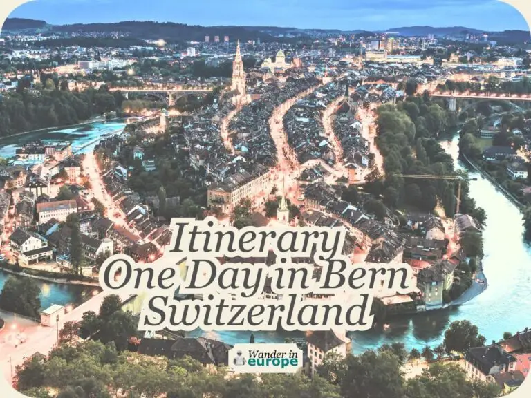 One Day In Bern Itinerary: Landmarks & Scenic Spots Tour
